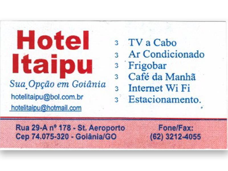 Logo de HOTEL ITAIPU