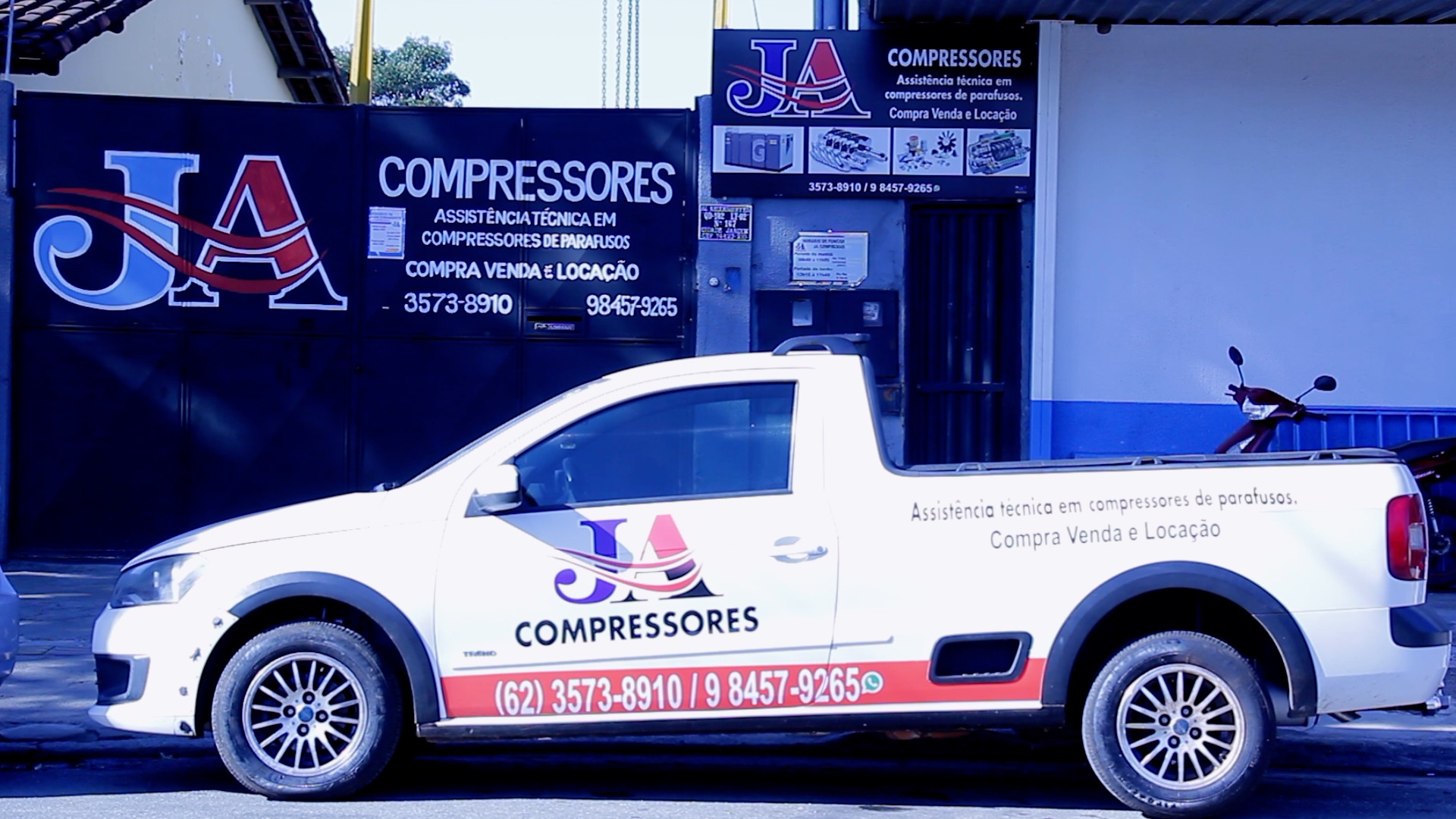 Logo de JA COMPRESSORES